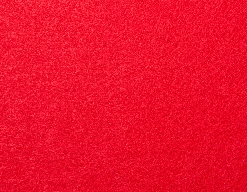 红色针刺棉无纺布